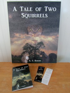Marketing material for 2015 BSPBF. 16" x 20" mounted poster and 2" x 6" bookmarks printed by UPrinting.com; book printed by Amazon's Create Space.