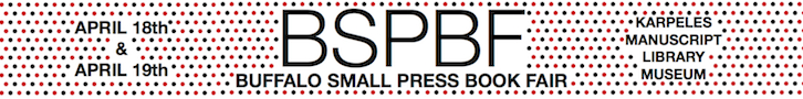 The Buffalo Small Press Book Fair-Post Fair Review
