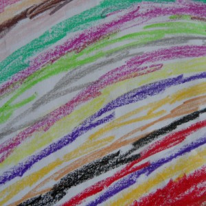 colorful and busy