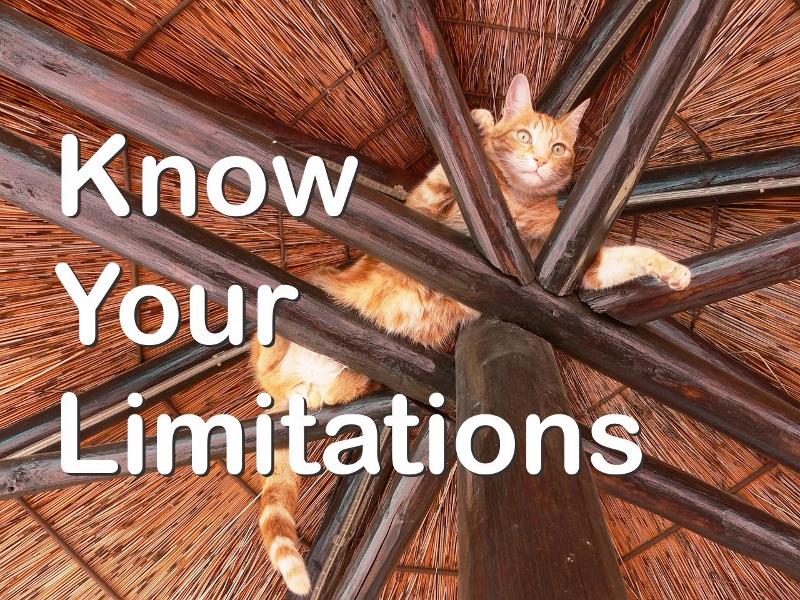 Fortune Cookie Friday: Know Your Limitations