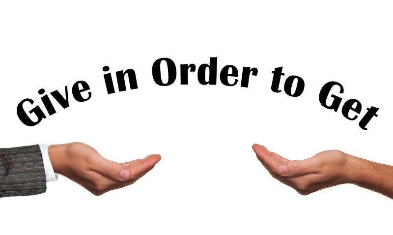 Fortune Cookie Friday: Give in Order to Get