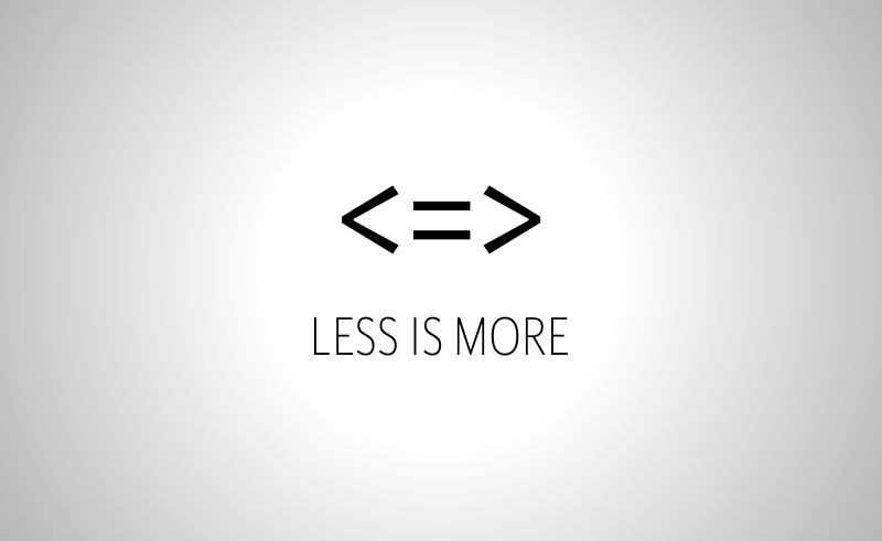 Fortune Cookie Friday: Less Is More