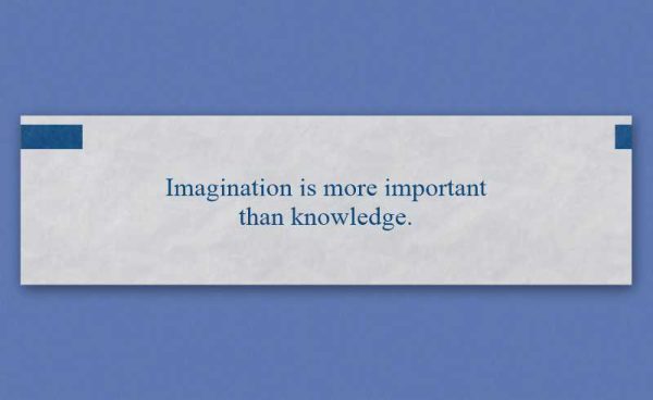 Fortune cookie fortune on blue background