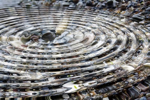 stones in water